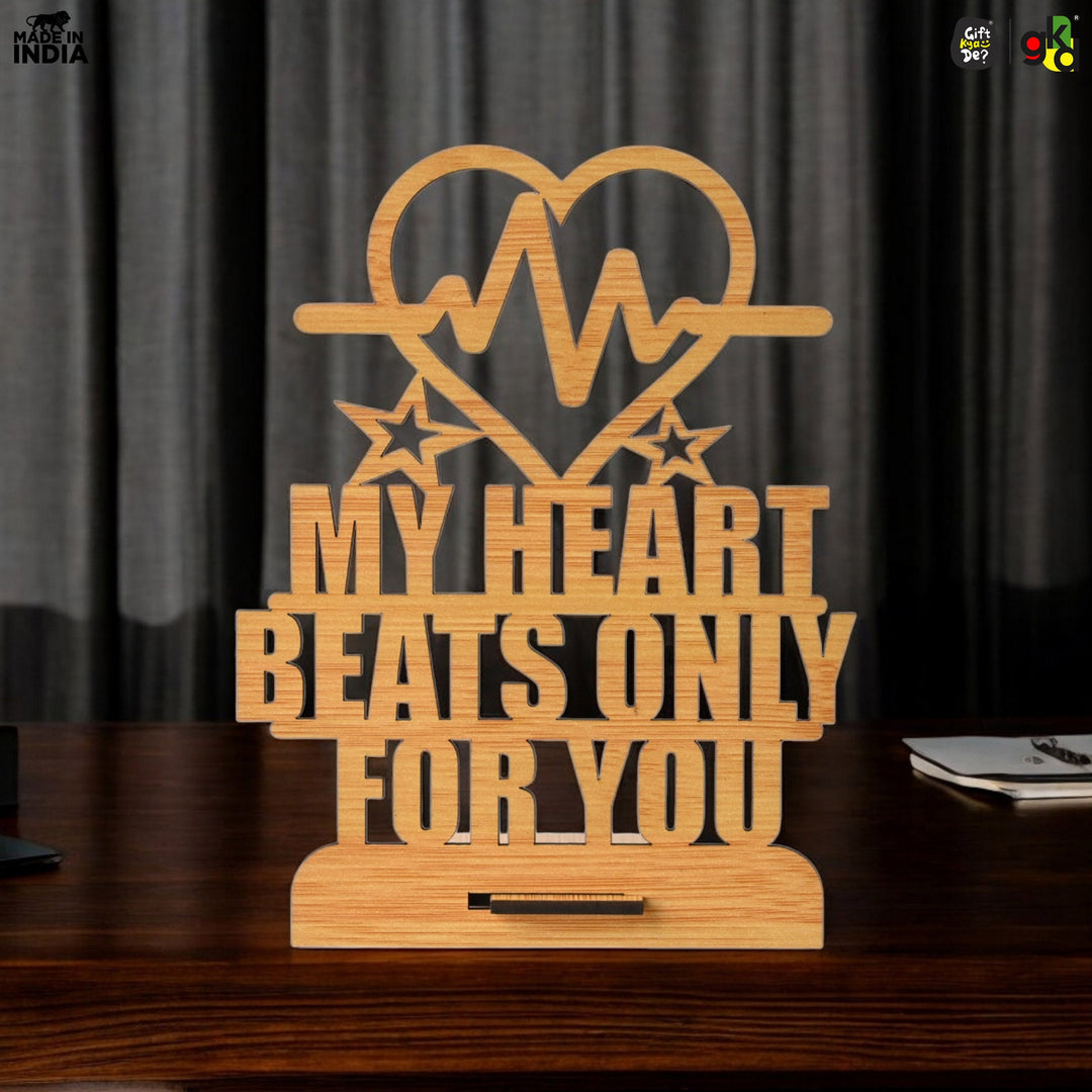 Gift Kya De Couple Table Top With Love Quotes | Valentine Gift | Anniversary Gift | Love Message For Couple