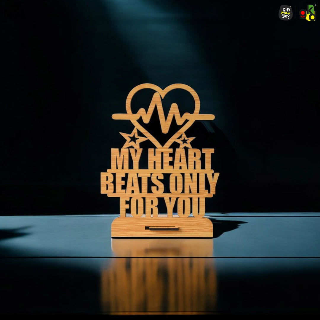 Gift Kya De Couple Table Top With Love Quotes | Valentine Gift | Anniversary Gift | Love Message For Couple