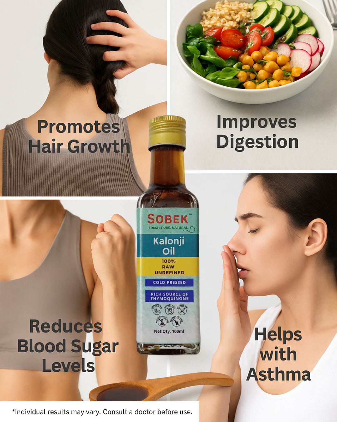 Sobek Naturals Black Seed Kalonji Cold Pressed Oil 100 ml