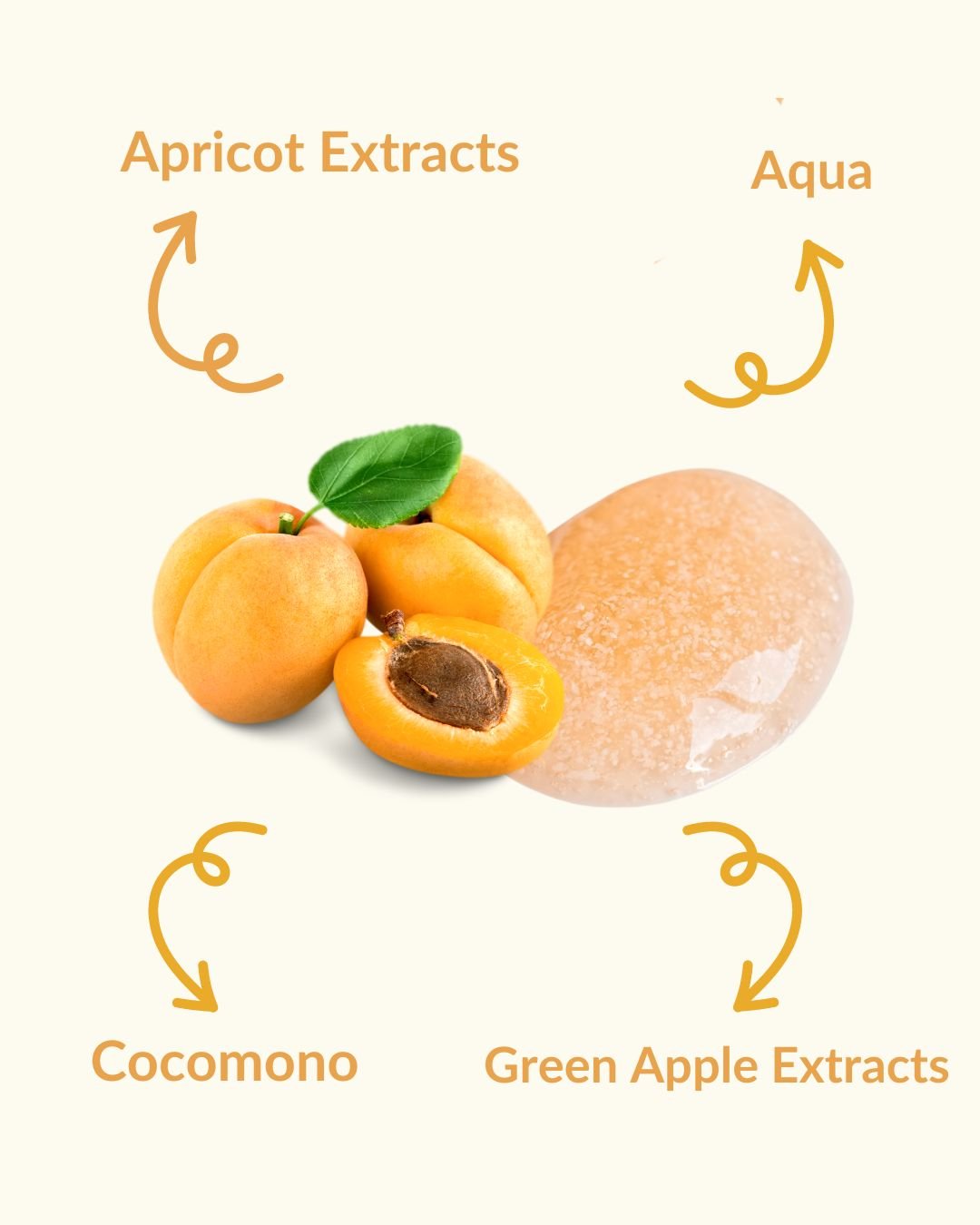 Natural Apricot and Almond Facewash | No SLS and Paraben 100 ml