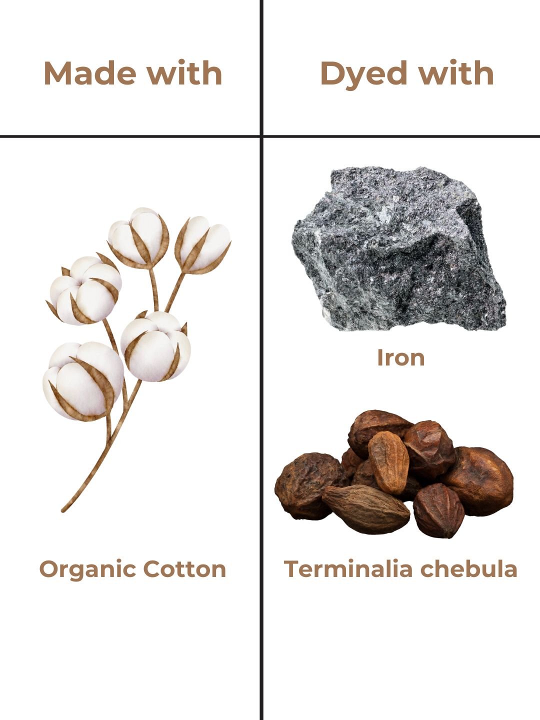 Natural Dye & Organic Cotton Mens T-shirt - Black Tie & Dye - Suspire