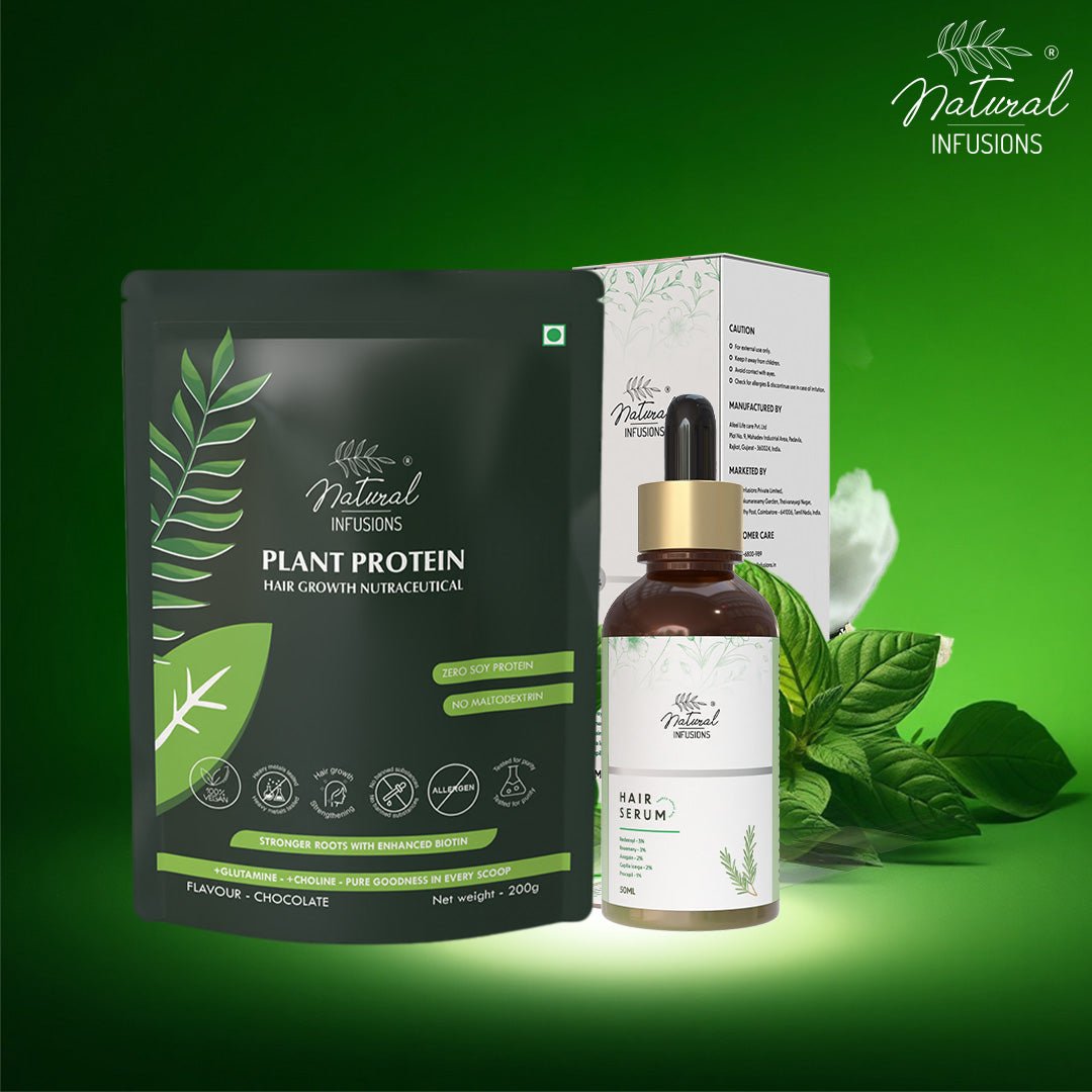 Natural Infusions In and Out Hair care pack - Suspire