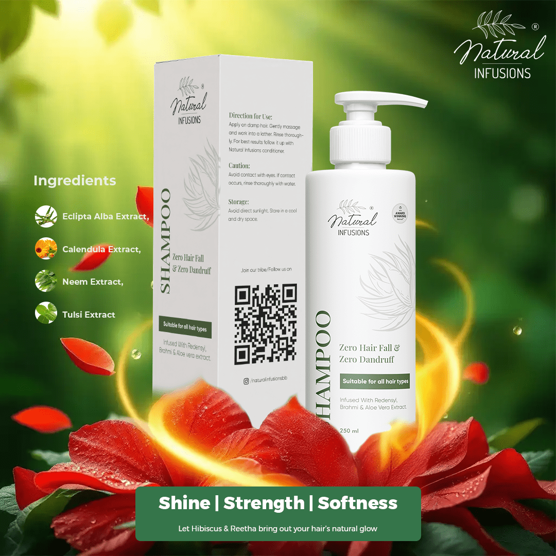 Natural Infusions Triple Action Hair care pack - Suspire