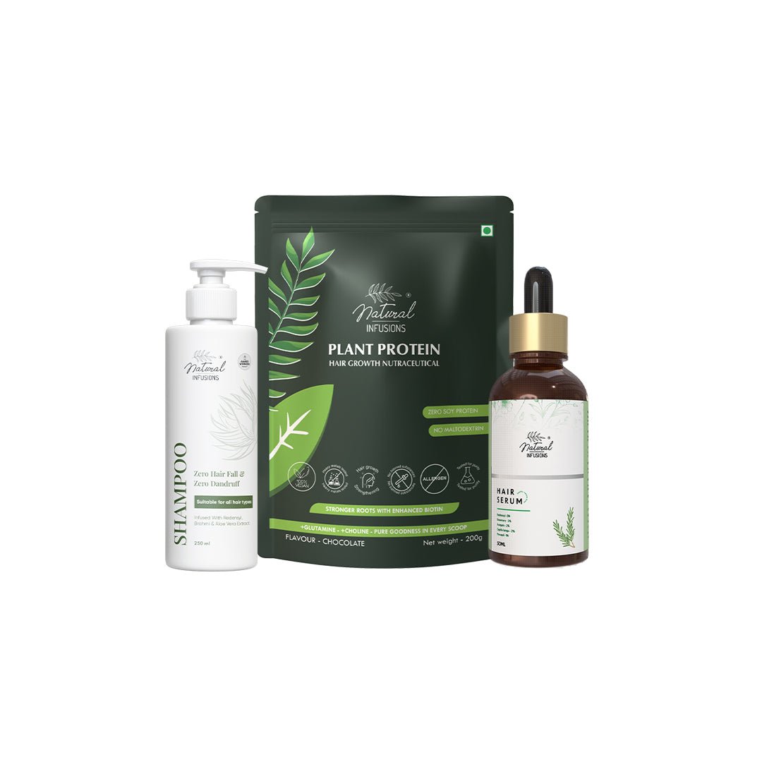 Natural Infusions Triple Action Hair care pack - Suspire