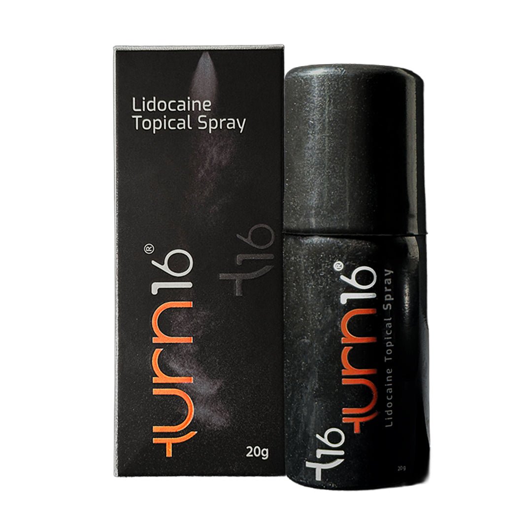 Natural Infusions Turn16 Lidocaine Topical Spray 20g - Suspire