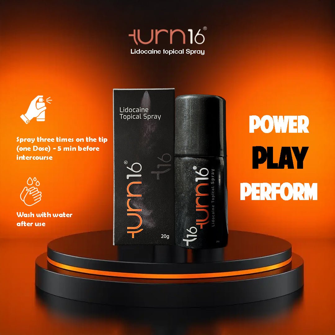 Natural Infusions Turn16 Lidocaine Topical Spray 20g - Suspire