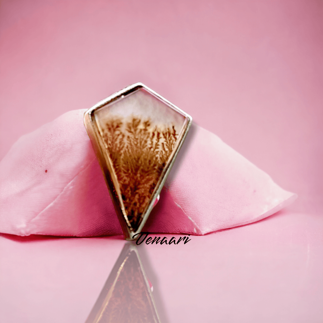 Natural Shazar Stone Unique Indra Stud Earrings - Suspire