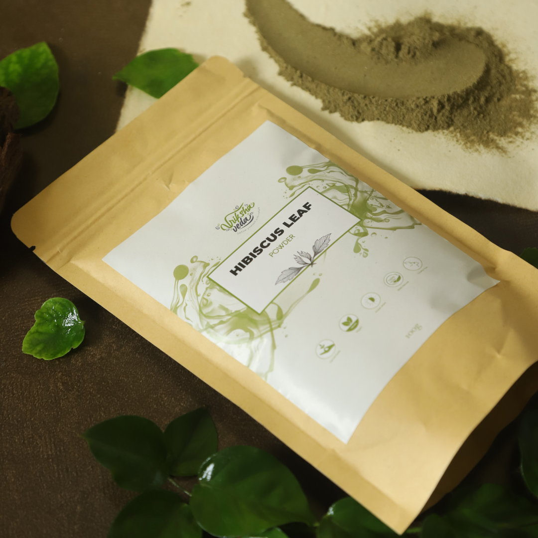 Vriksha Veda Hibiscus Leaf Powder | Hair care | 100 gm