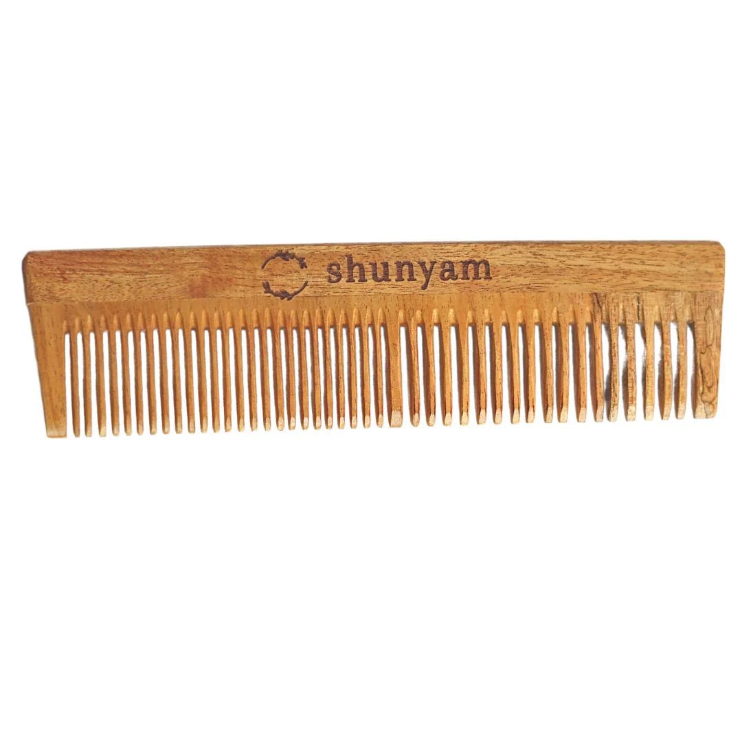 Neem Comb infused with Herb Oils (Dual Teeth) - Default Title - Suspire