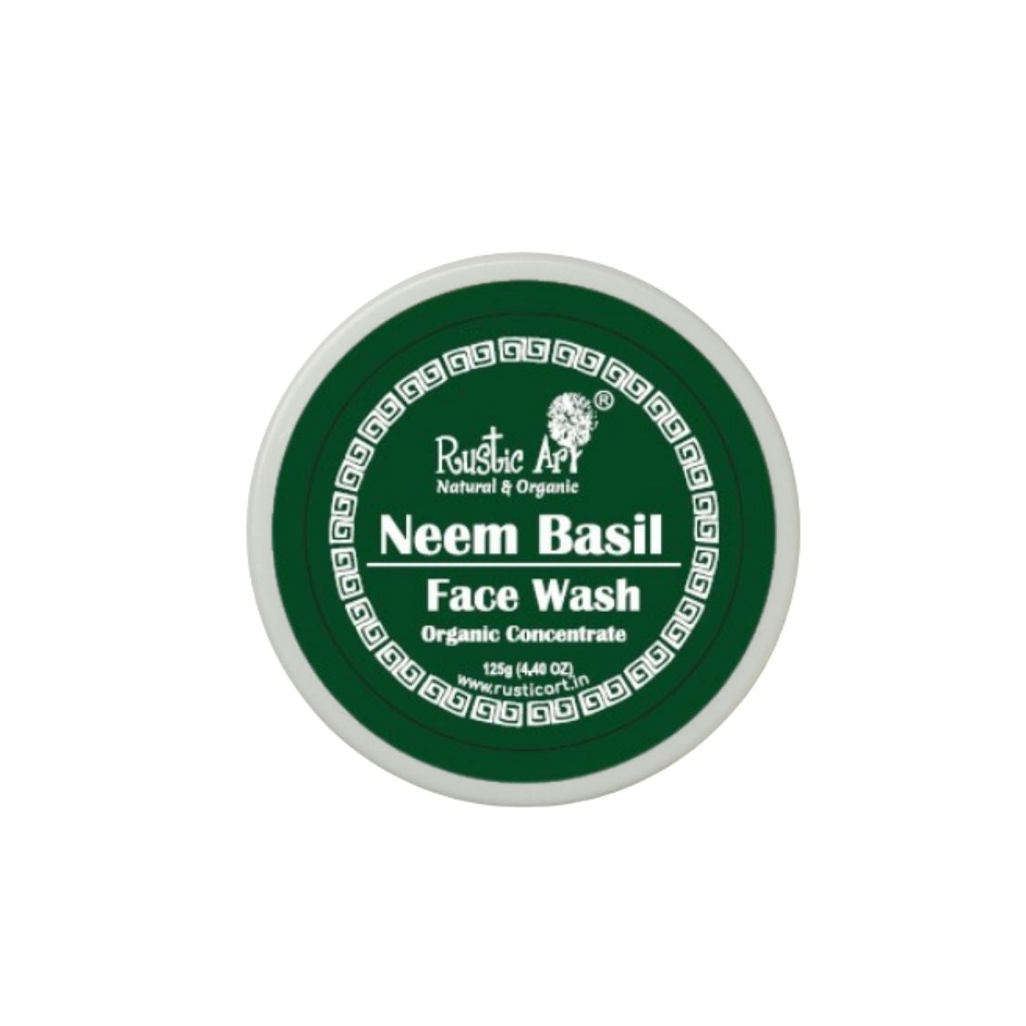 Rustic Art  Neem Basil Face Wash Concentrate 125 gm