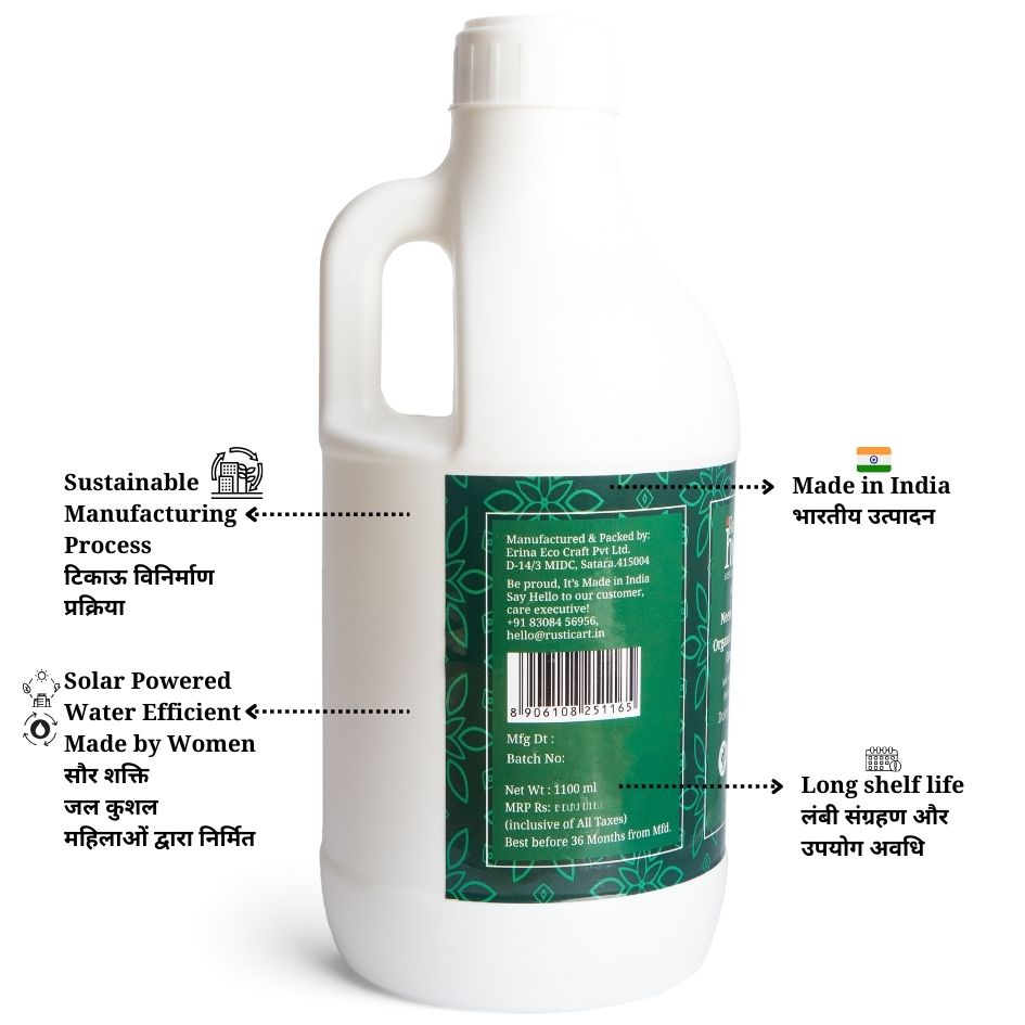 Rustic Art Neem Encalyptus Floor Cleaner Concentrate 1100g