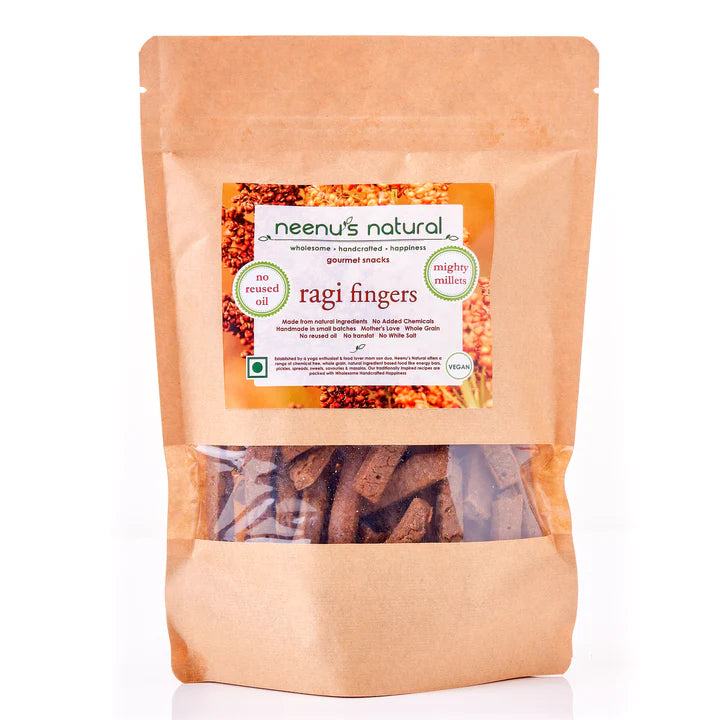 Neenus Natural Ragi Fingers - 250 gm