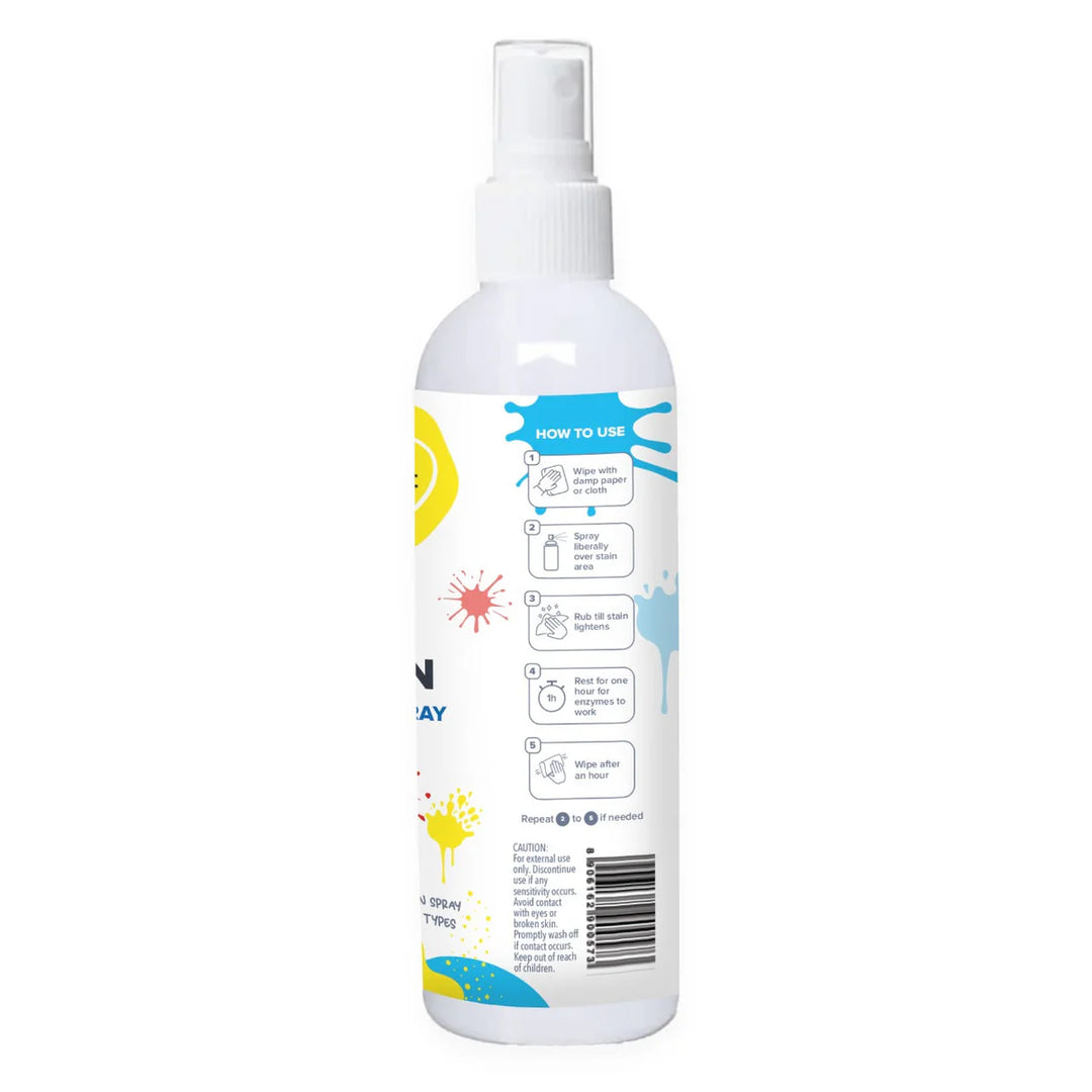 Instant Food Stain Remover Fabric Spray - awenest Bye Bye Food Stain, works on 50+ Food and Blood Stains on-the-go for combos