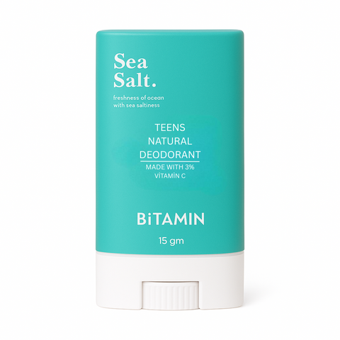 Bitamin Sea Salt Teens Natural Deodorant - 15 g