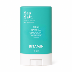 Bitamin Sea Salt Teens Natural Deodorant - 15 g