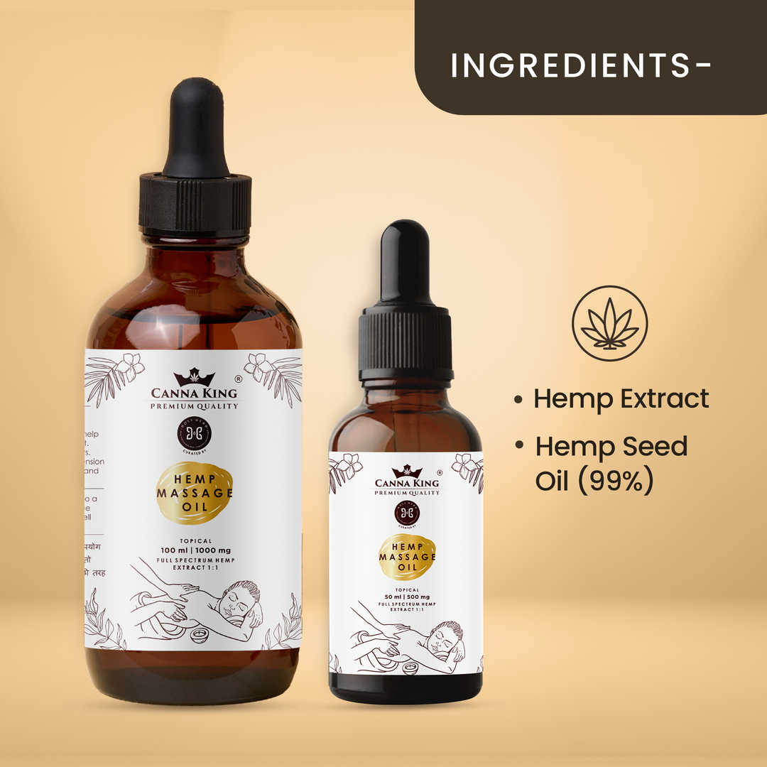 Cannaking Hemp Massage Oil