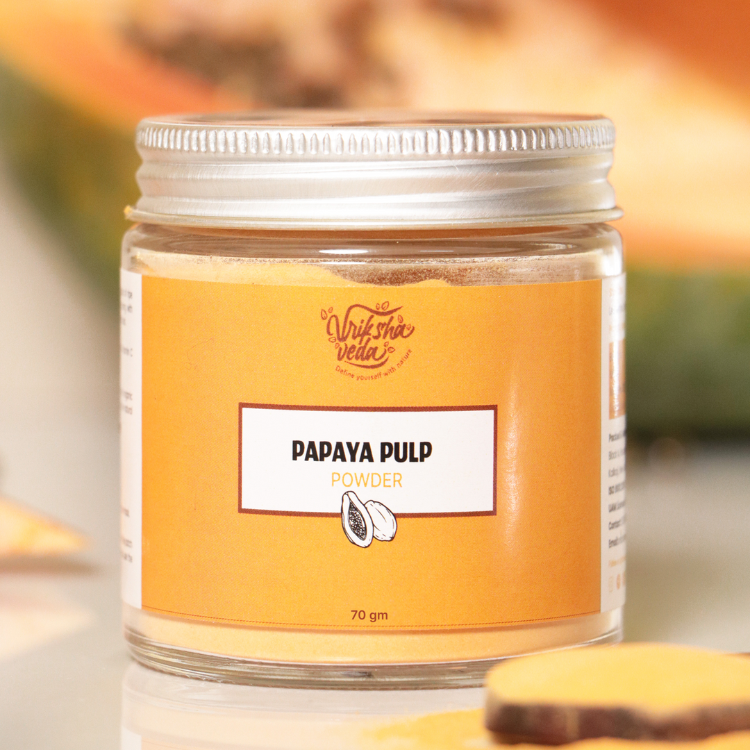 Papaya Pulp Powder for Skin & Hair I 70 gms