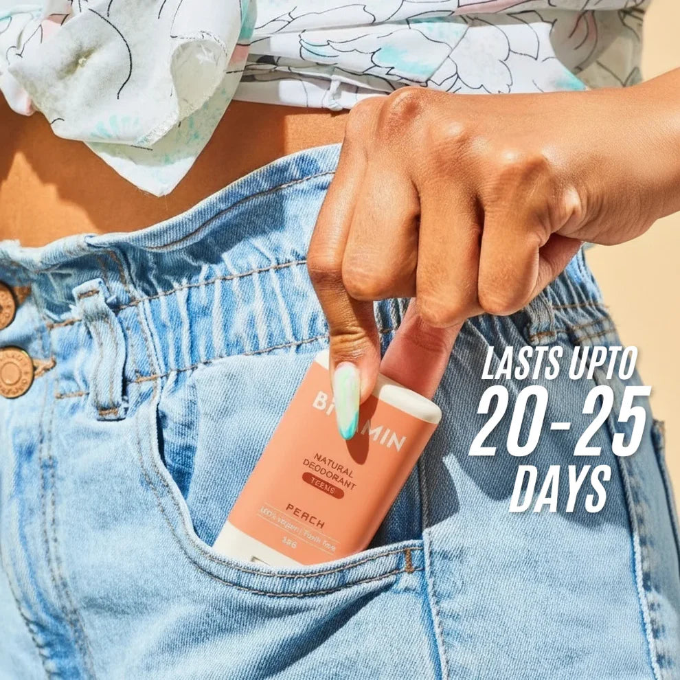 Bitamin Cotton Vanilla Teens Natural Deodorant - 15 g