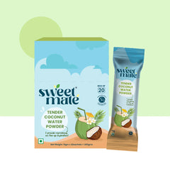 Sweetmate Tender Coconut Water Powder (Pack of 20)