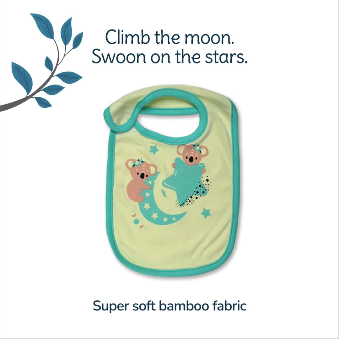 Tiny Lane Magical Flite Infant Gift Set | Pack of 9 - Jhabla, Legging, Onesie, C/B/M, Bib, Blanket, Nappy