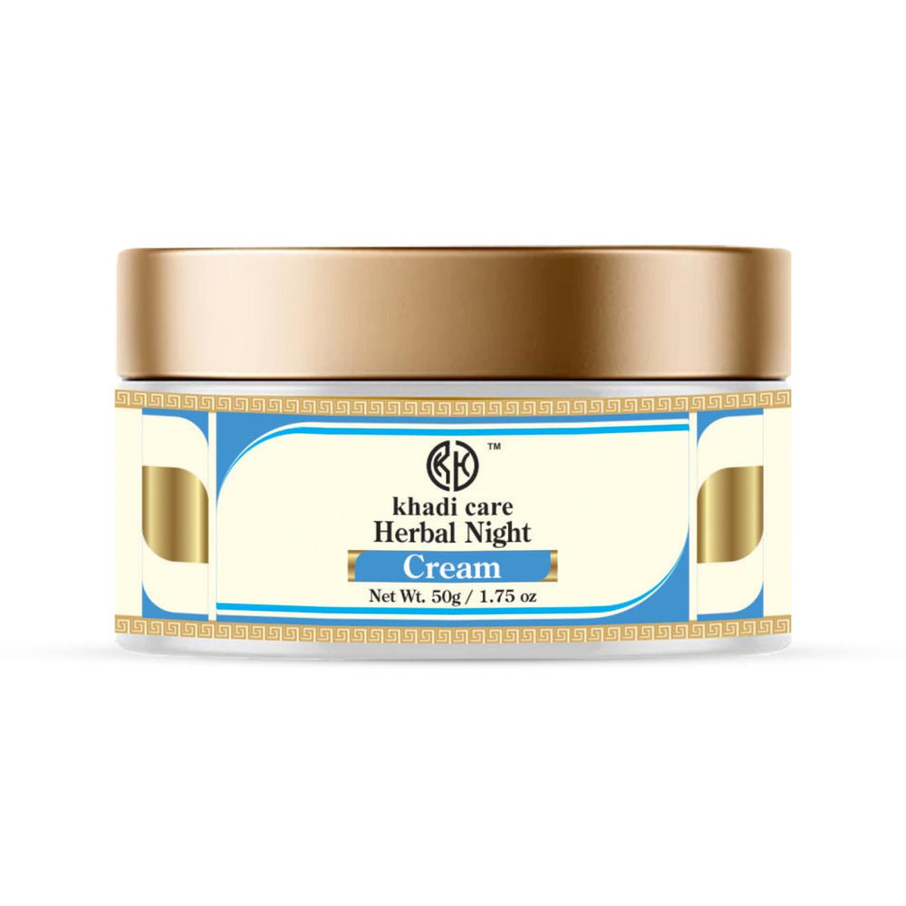 Khadi Care Herbal Night Cream - 50 Grams