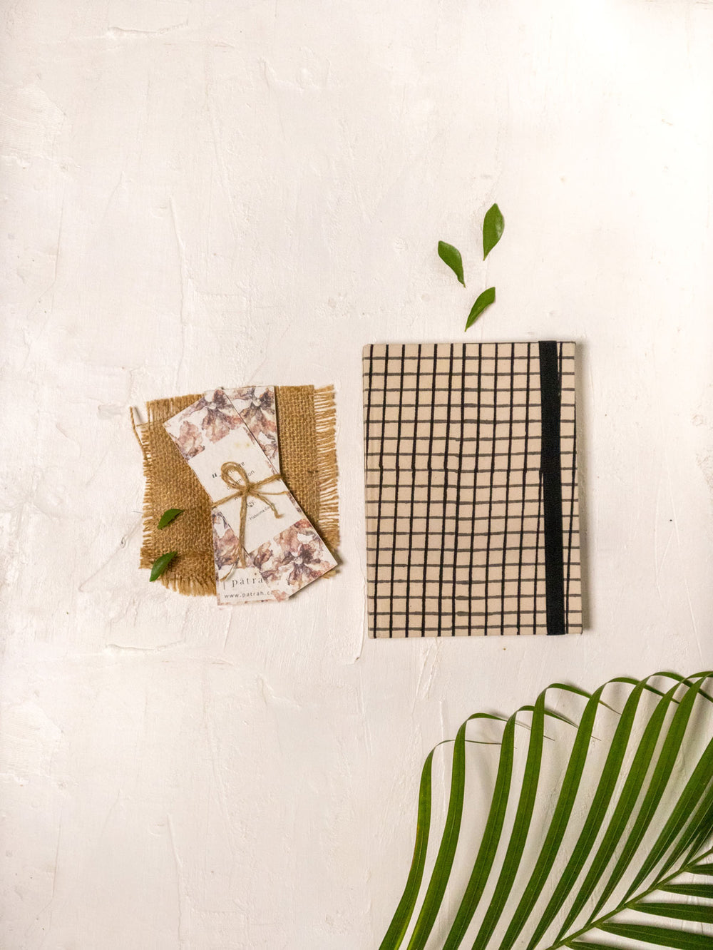 Patrah Nitara Fabric Diary & Bookmark Gift Combo