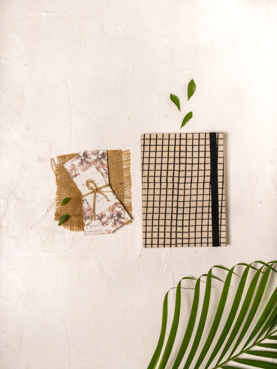 Patrah Nitara Fabric Diary & Bookmark Gift Combo