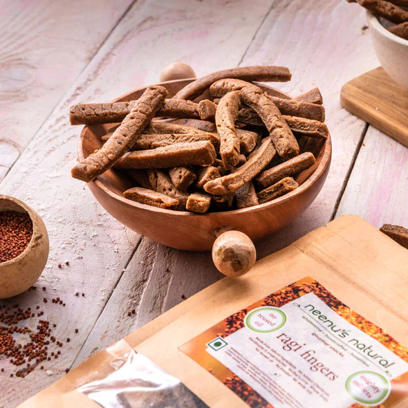 Neenus Natural Ragi Fingers - 250 gm