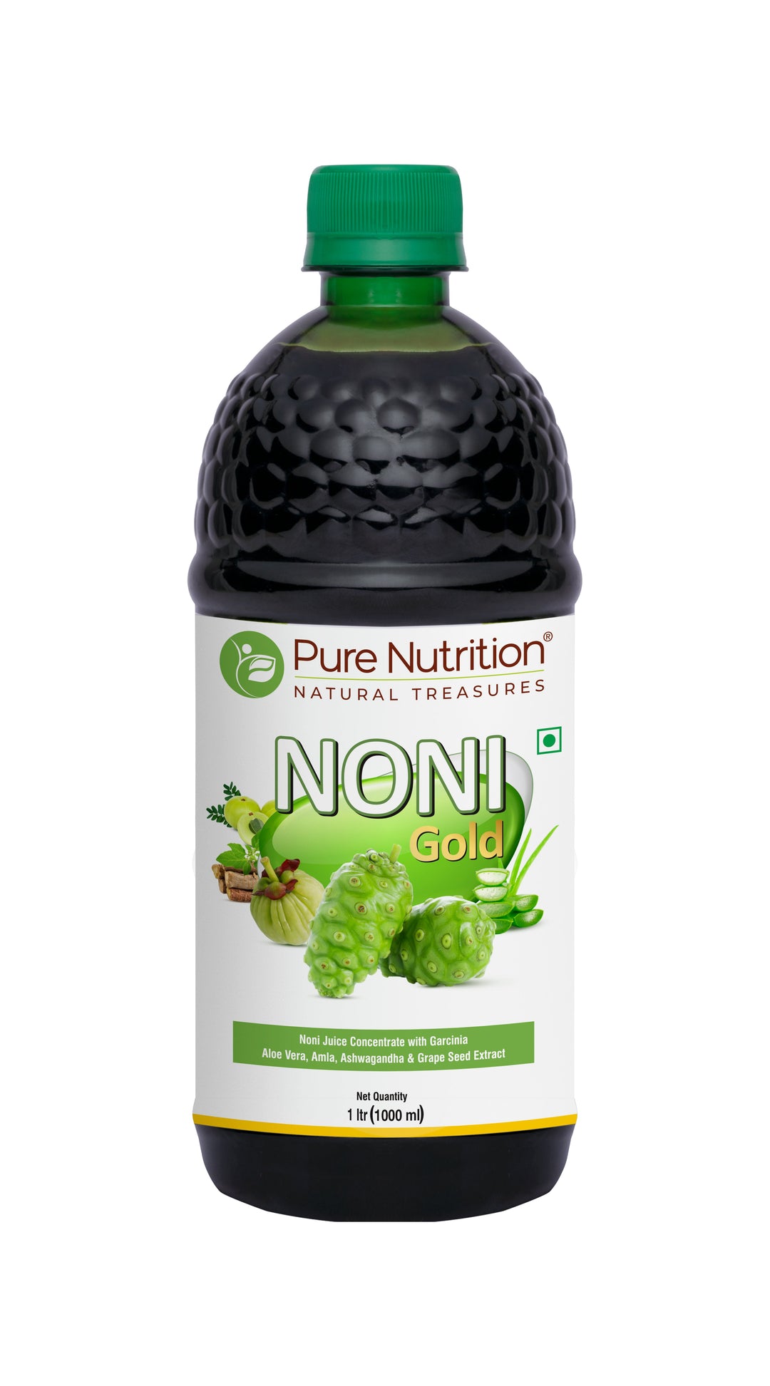 Noni Gold Juice Herbal Blend with Garcinia, Aloe Vera & Wellness Herbs | 400ml | 1000ML