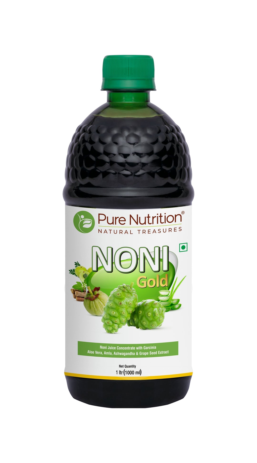 Noni Gold Juice Herbal Blend with Garcinia, Aloe Vera & Wellness Herbs | 400ml | 1000ML