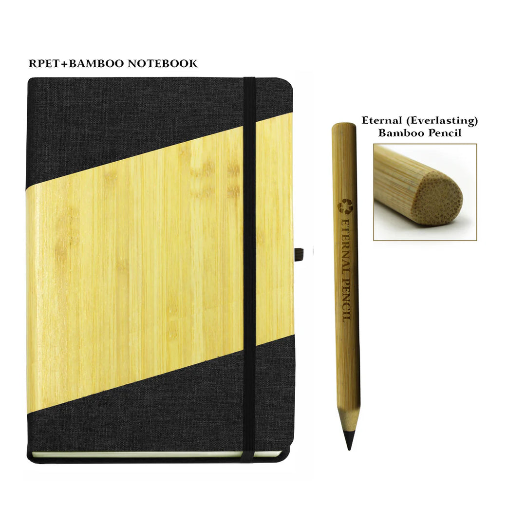 Viva Global NATURA-NP - 2 pc Set (A5 Notebook + Everlasting Pencil)