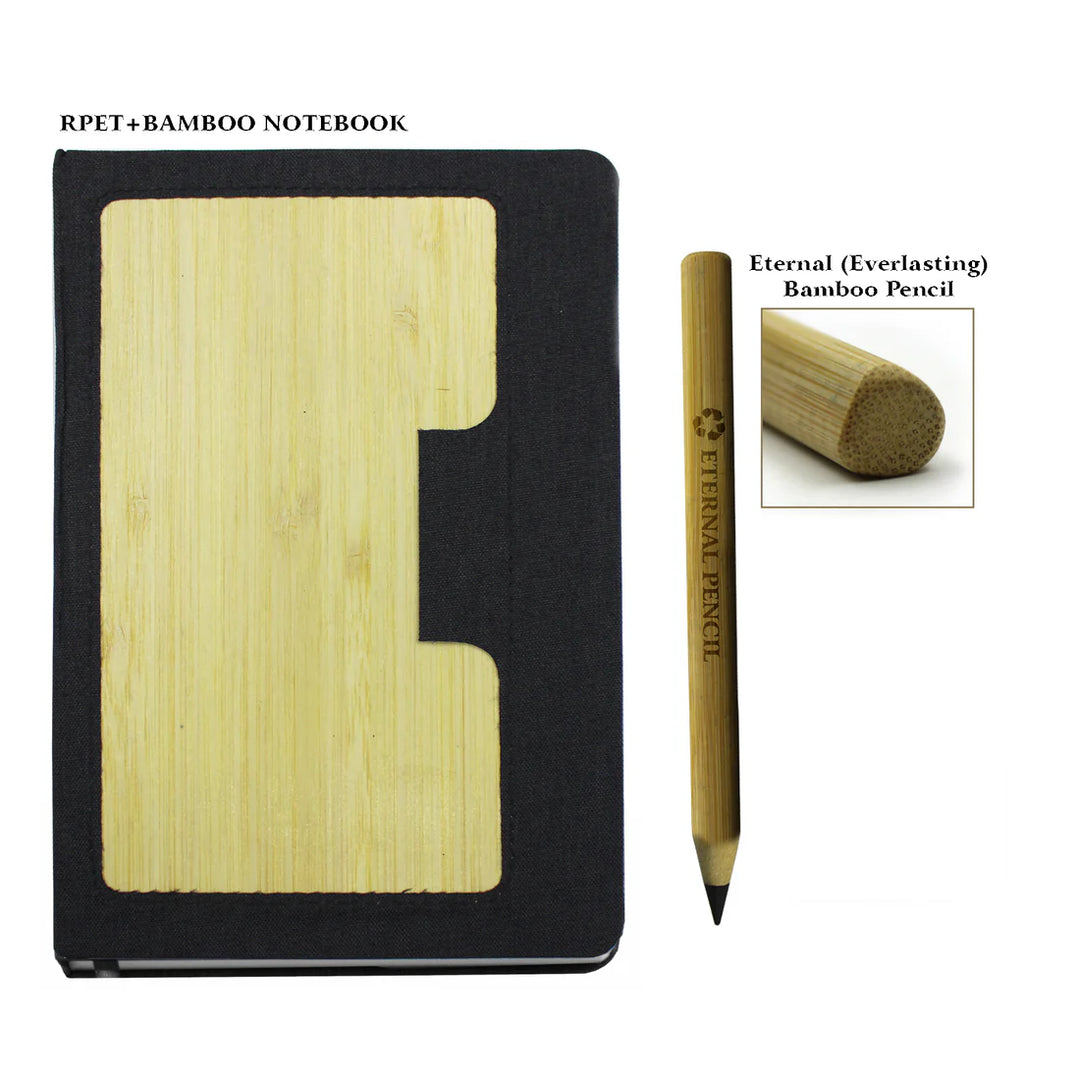 Viva Global NOVITA-NP - 2 pc Set (A5 Notebook + Everlasting Pencil)