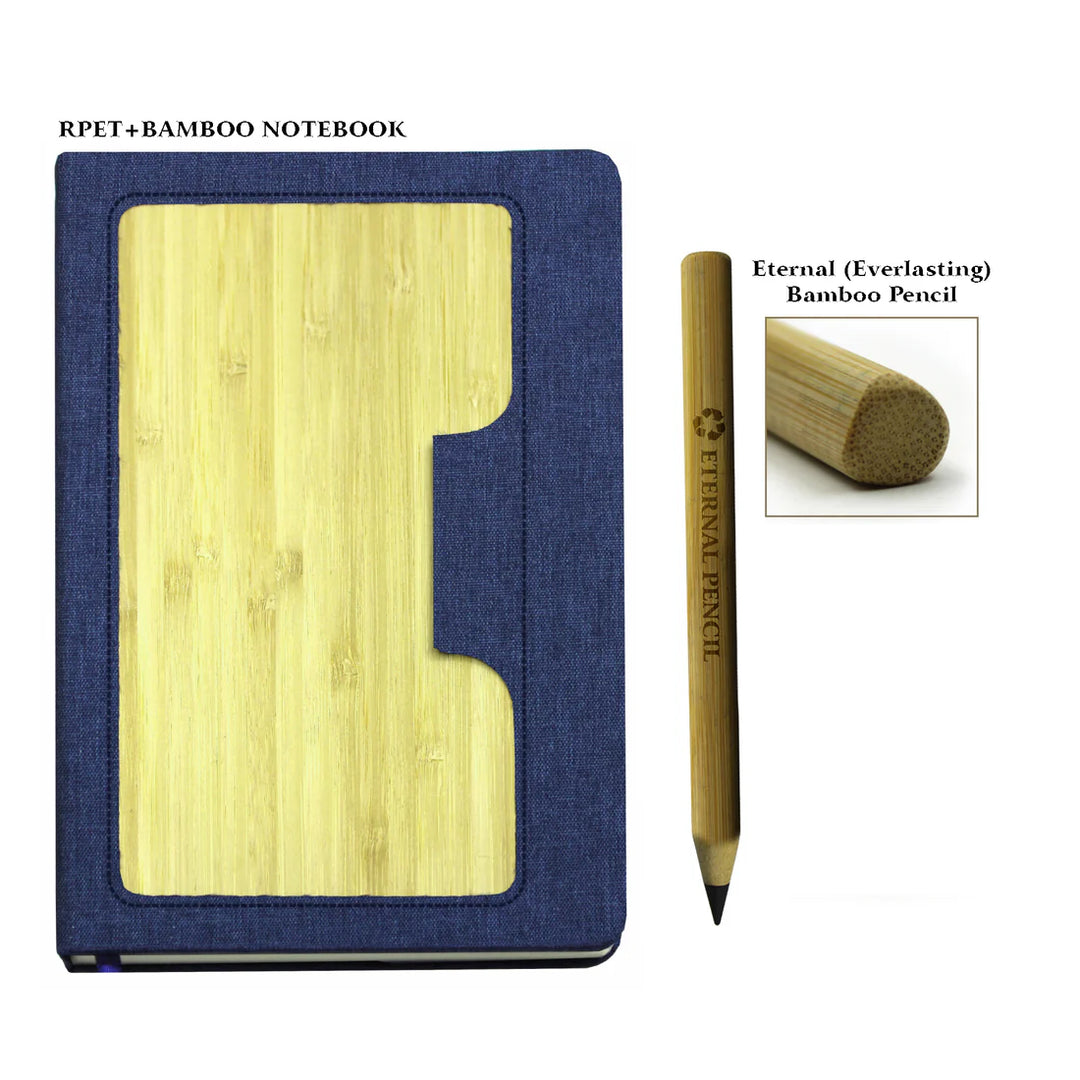 Viva Global NOVITA-NP - 2 pc Set (A5 Notebook + Everlasting Pencil)