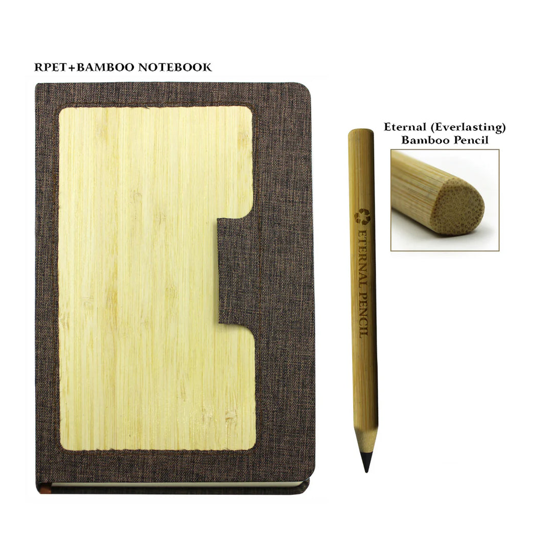 Viva Global NOVITA-NP - 2 pc Set (A5 Notebook + Everlasting Pencil)