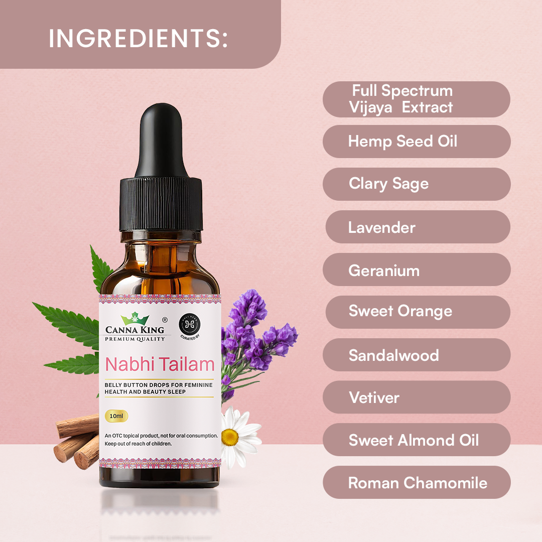 Cannaking Nabhi Tailam- Belly button drops- 10ml