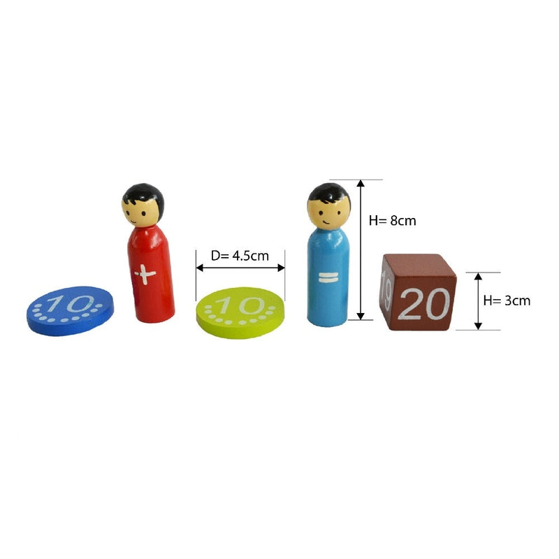 Shumee Number Friends Learn Maths Toy