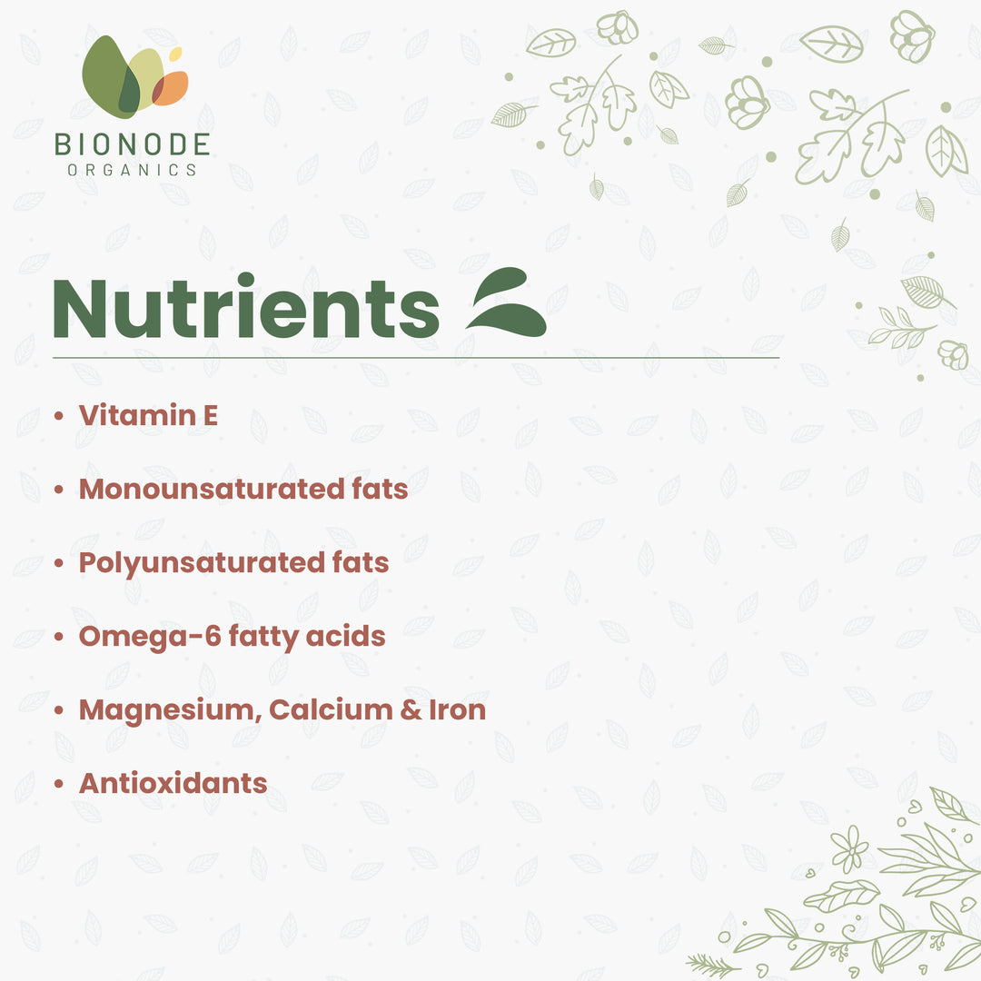 Bionode Organics Cold Pressed Sunflower Oil Certified Organic – 1 Ltr High in Monounsaturated Fats (MUFA) and Polyunsaturated Fats (PUFA), Vitamin E & Antioxidants (1liter)