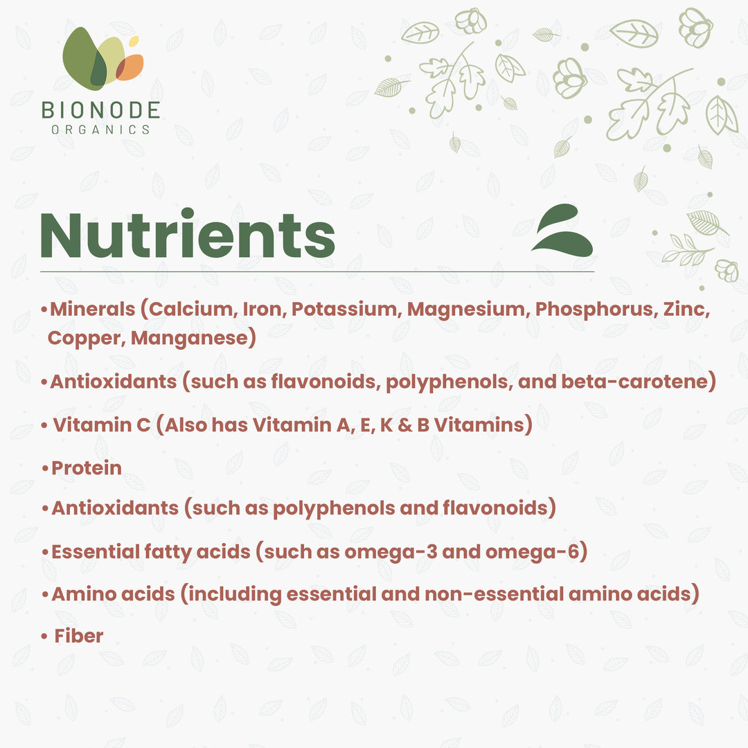 Bionode Organics Certified Organic Amla Powder - Rich in Vitamin C | No Chemicals & No Preservatives | Pack of 2