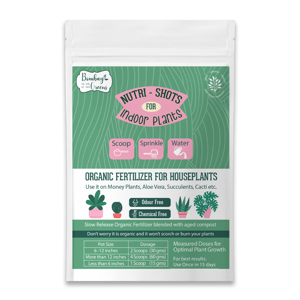 Bombay Greens Organic Fertilizer for Indoor Plants - 500 Grams