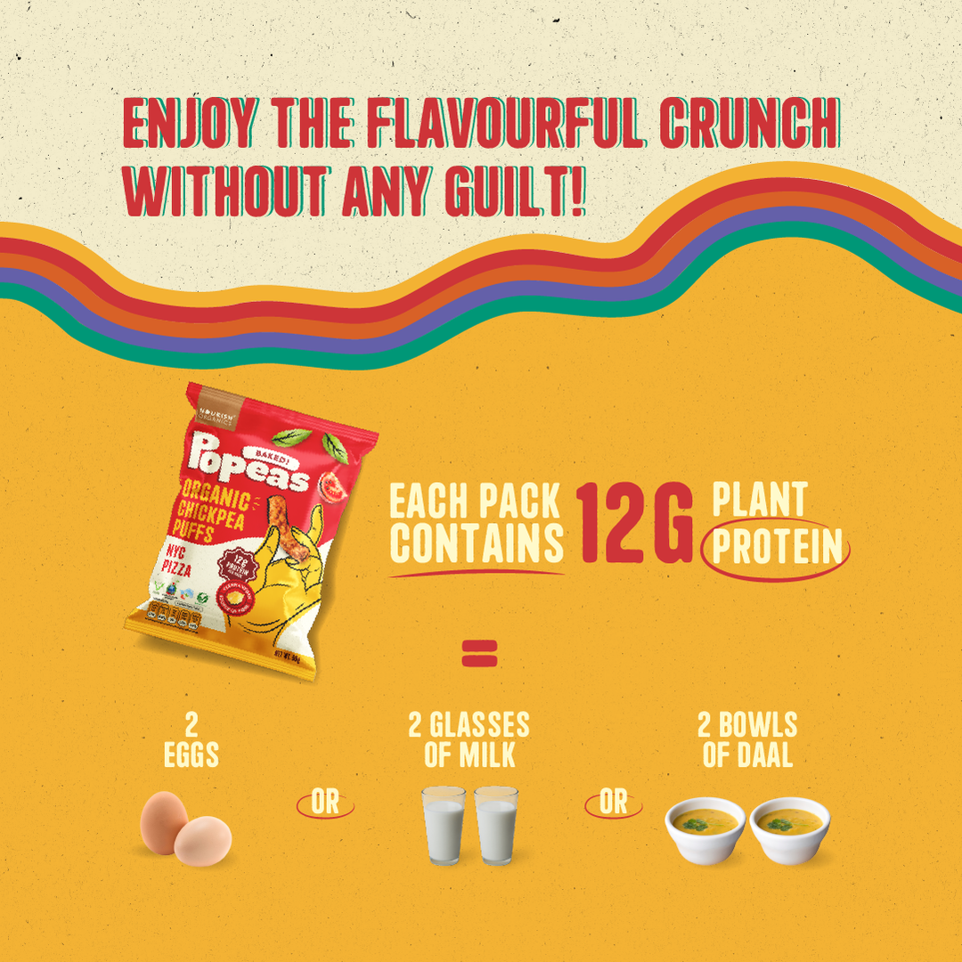 Nourish Organics Chickpea Puffs |  NYC Pizza (Pack x4)