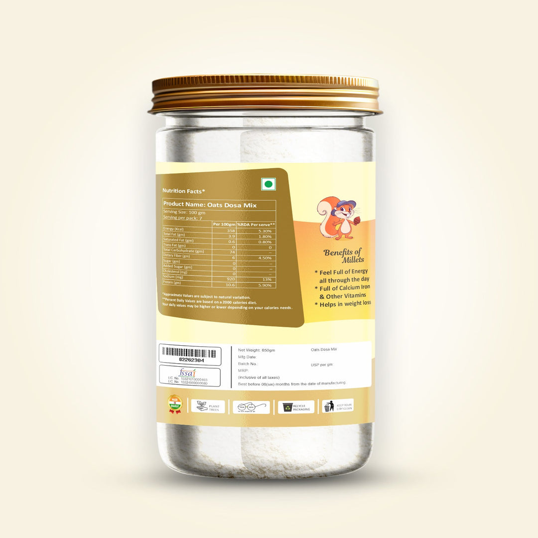 SnaxUp Oats Dosa Mix | 650g