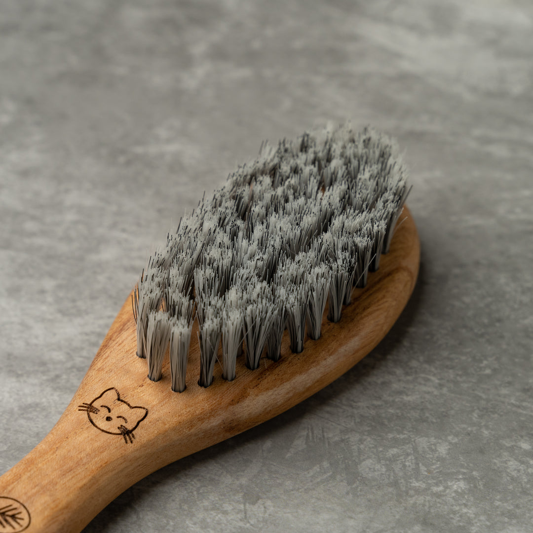 Organic B Cradle Cap Wooden Hairbrush | Toddler, Kids