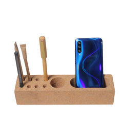 ONEarth Cork Pen & Mobile Stand