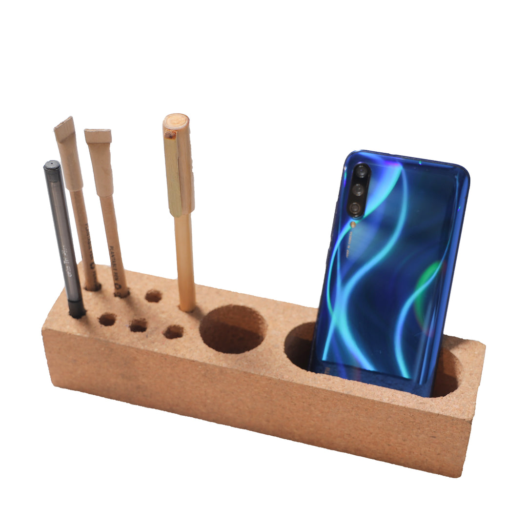 ONEarth Cork Pen & Mobile Stand