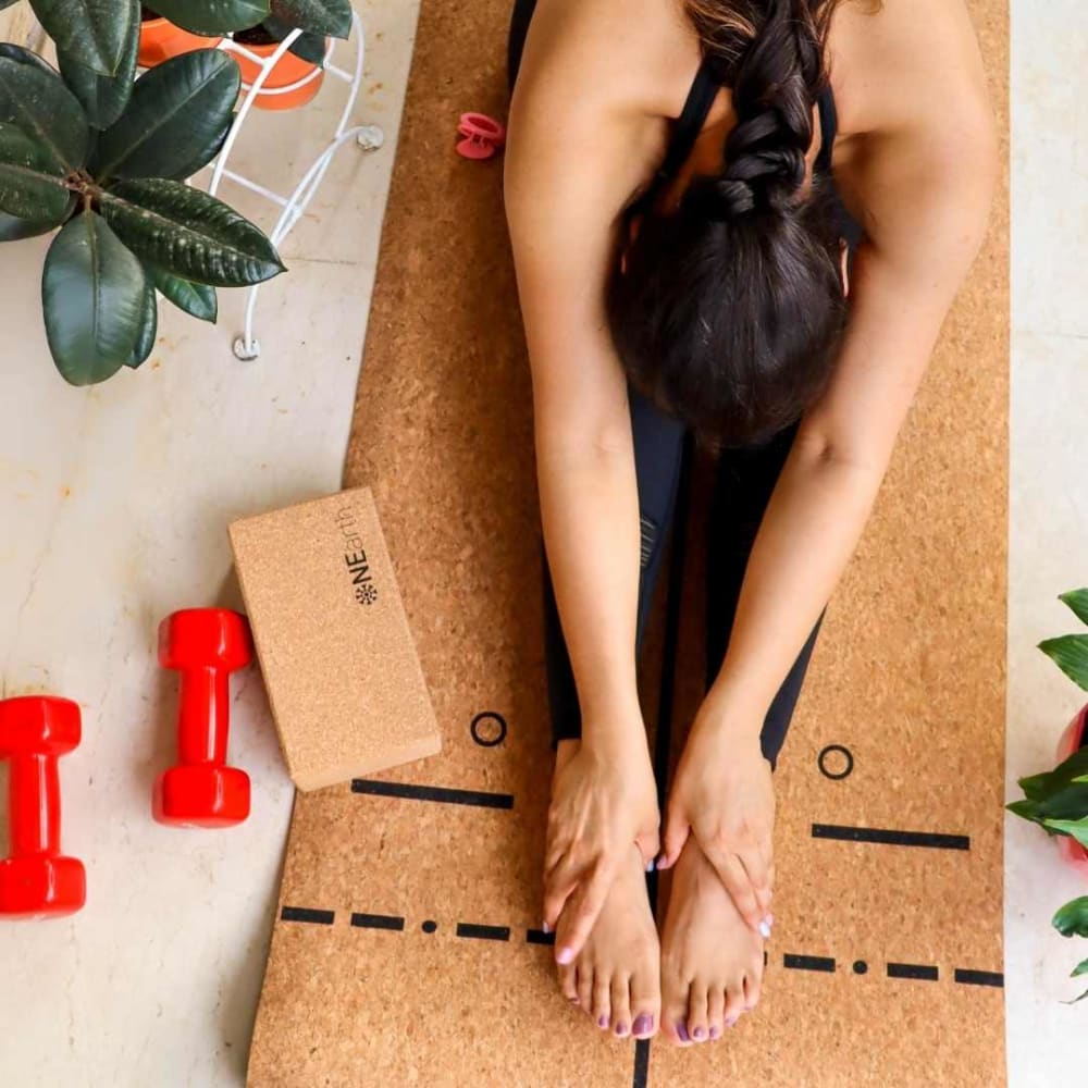 Yoga Block/Brick - Cork Pack of 1