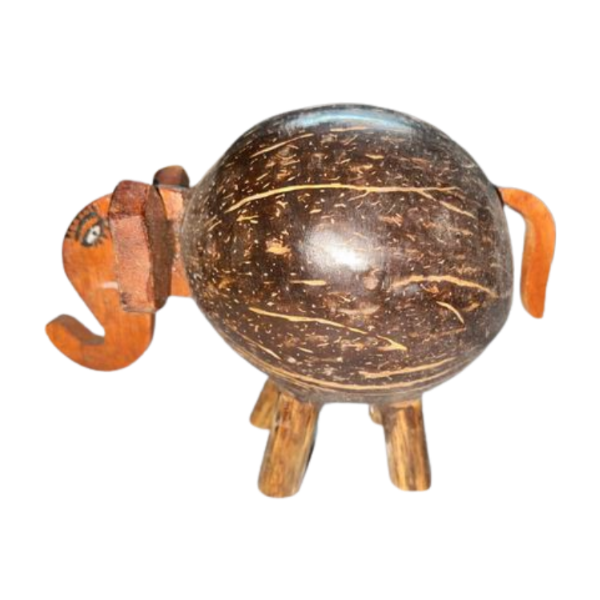 ONEarth Golu Gullak - Coconut Shell Gannu Bank