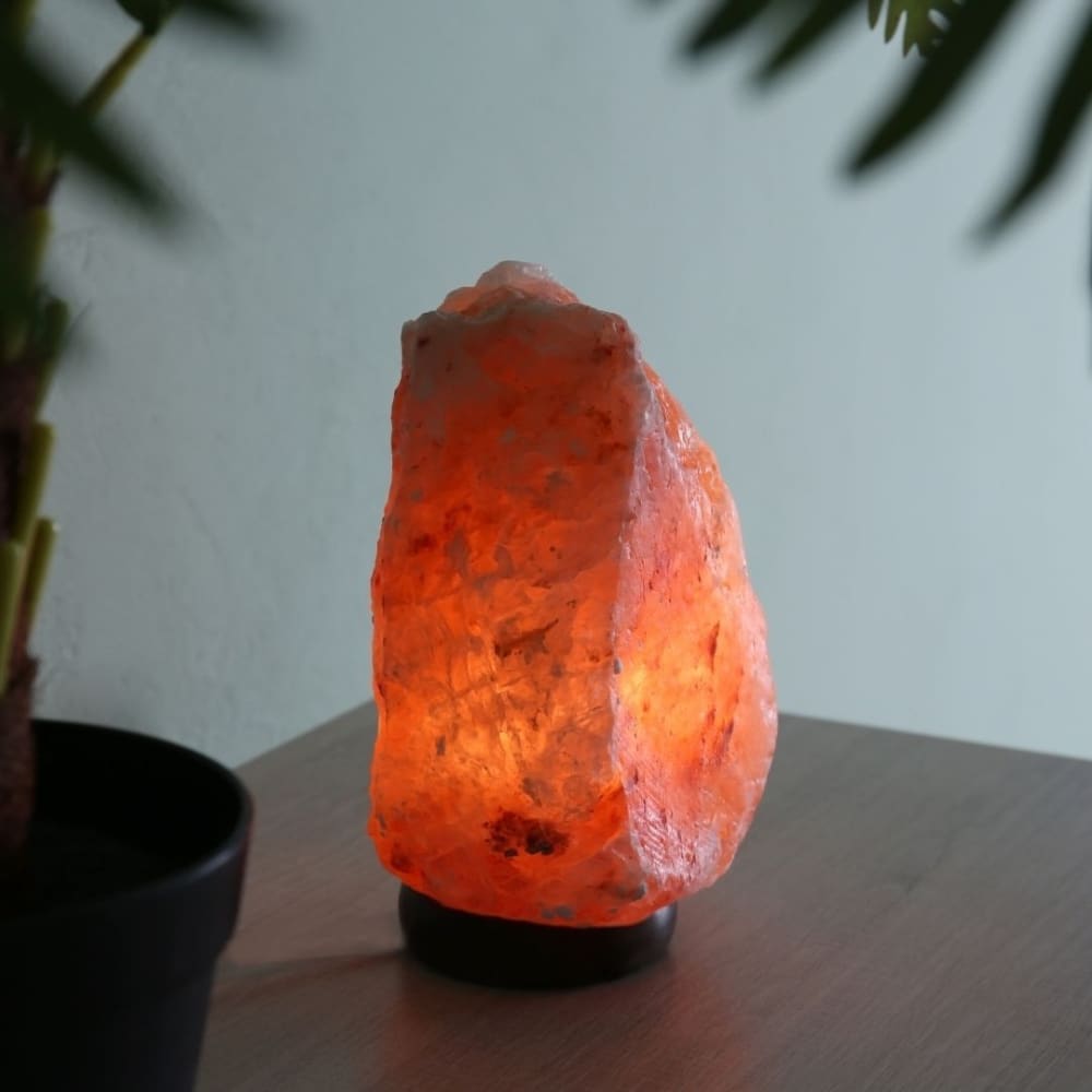 ONEarth Natural Rock Himalayan Salt Lamp | Pink Himalayan Salt