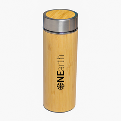 ONEarth Bamboo steel bottle (450 Ml)