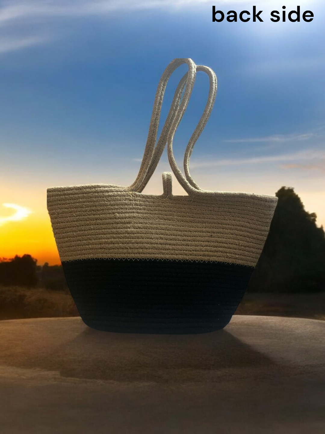 ONEarth Black & Brown Tote bag