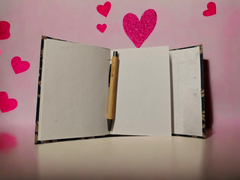 ONEarth Recycled paper vintage journal (Blue) - small